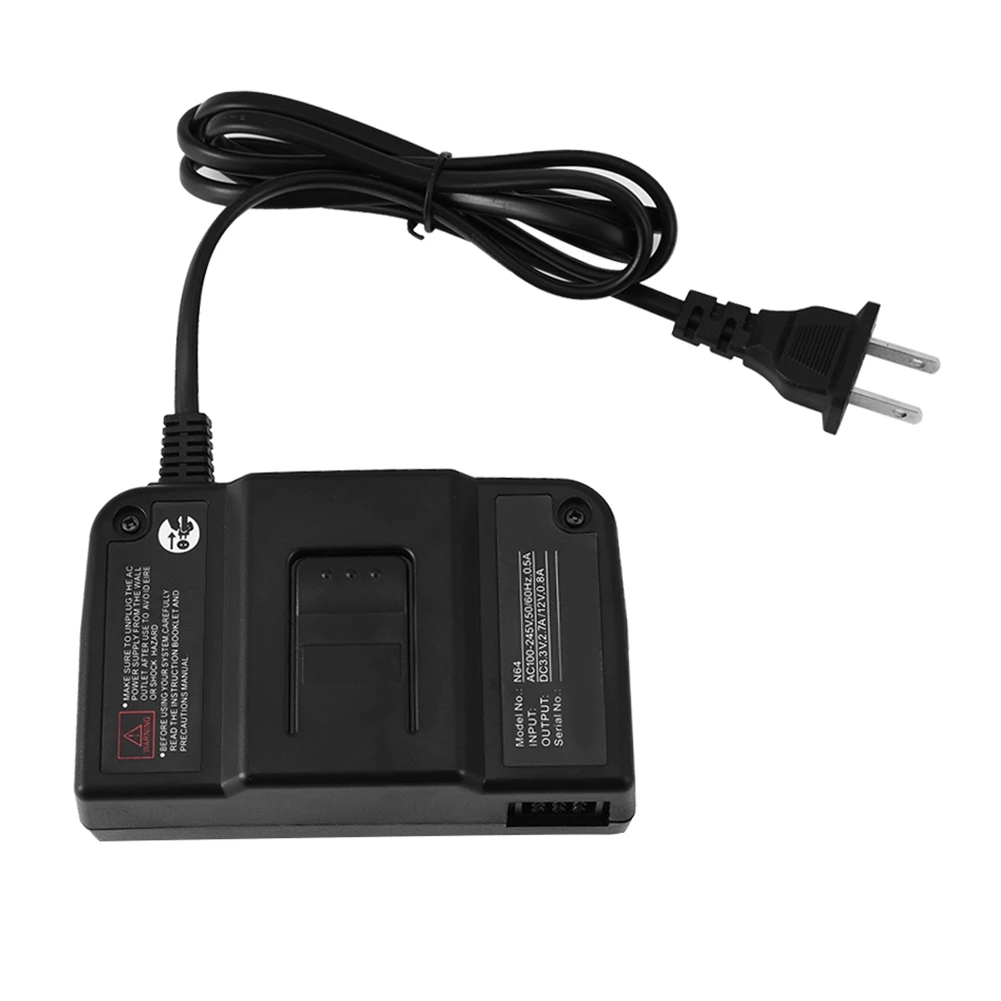 

Replacement Power Suppply AC Adapter High Efficiency Safety Protection For Nintendo 64 N64
