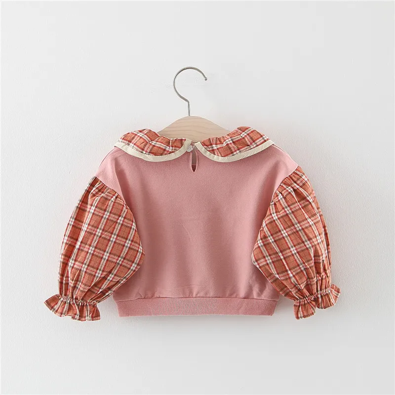 Girls autumn sweater new long-sleeved shirt little girl children's clothing girls coat |