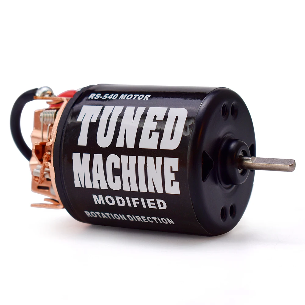 RC coche 540 cepillado Motor 21T 27T 35T 45T 55T para 1:10 RC orugas Axial SCX10 90046 Traxxas TRX4 D90 Tamiya CC01 WLtoys 12428-5