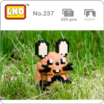 SC Pocket Monster Butterfree sudowooodo Froakie Growlithe Raichu Mudkip животное DIY мини-строительство алмаз маленькие блоки кирпичная игрушка - Цвет: Dedenne