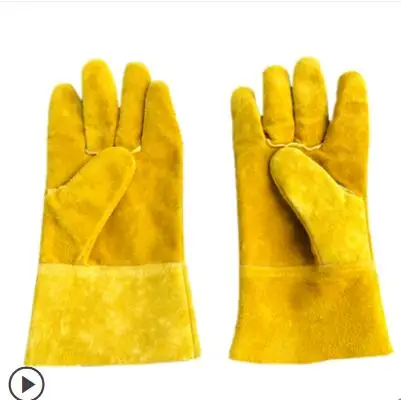 Перчатки с гусеницами кожаные перчатки для пчеловодства одежда плотные