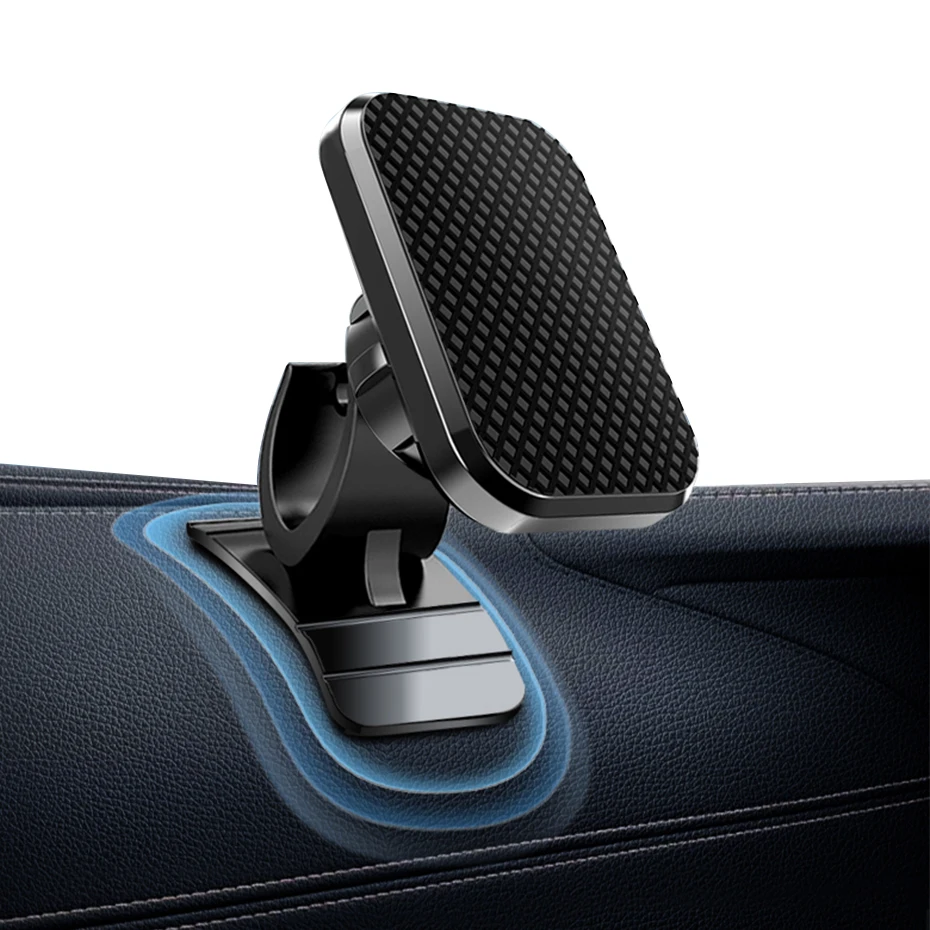 Car Phone Holder Magnetic Plate Magnet Mount Stand Universal Cell Support Mobile Phone Stand Telefon Bracket Dashboard In Car