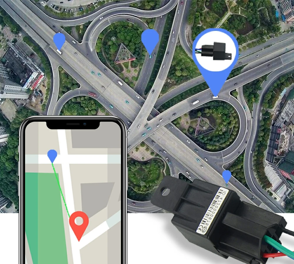 Мини GPS трекер CJ720 автомобильный релейный скрытый дизайн автомобиля локатор