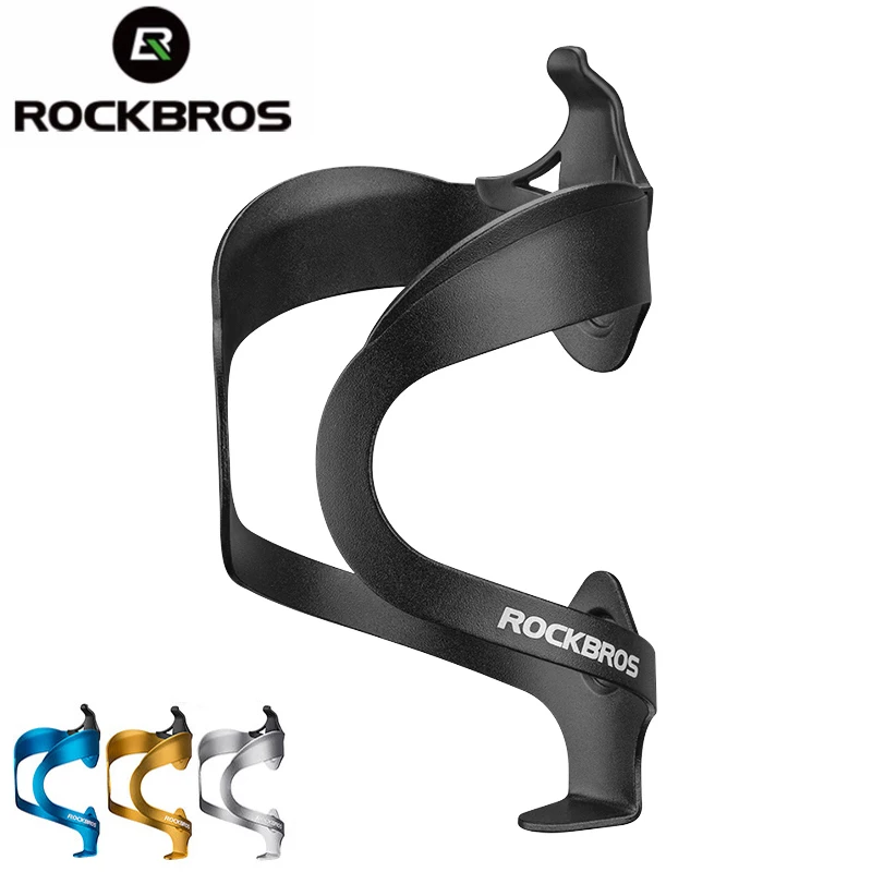ROCKBROS Bidon Велоспорт алюминиевый сплав Регулируемая клетка для бутылки воды горный велосипед велосипедный держатель для бутылки Bisiklet Aksesuar