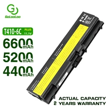 Golooloo T520 Battery for Lenovo ThinkPad Edge L410 T420 L420 T510 E40 E50 L512 W510 W520 L412 L421 L510 L520 SL410 SL510 T410