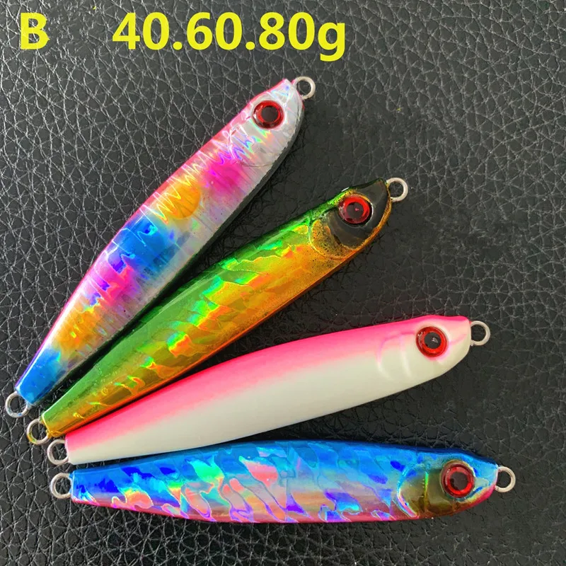 Рыболовные приманки для джиггинга Ufishing в японском стиле 4 шт./лот приманка виде