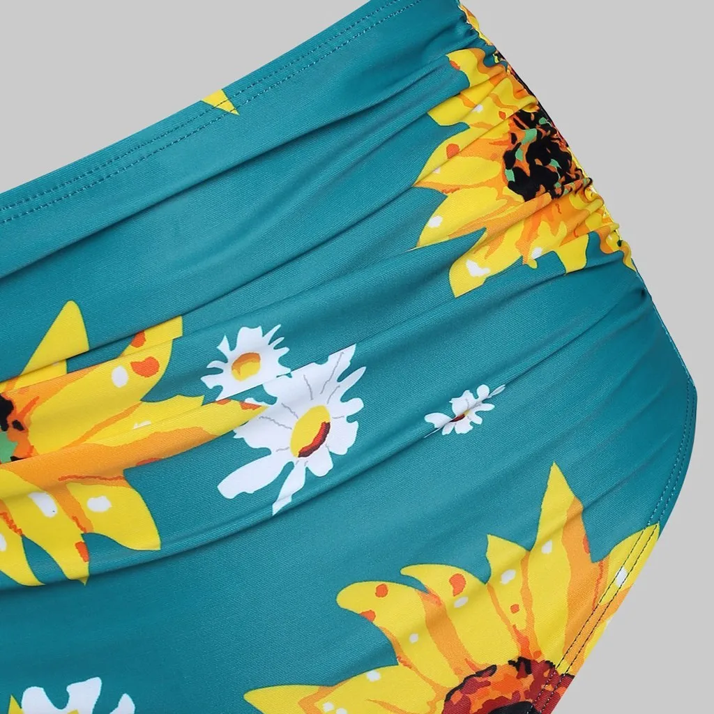 

Push-up Swimsuit 2021 Sexy Women High Waist Bikini Print Swimwear Female Bandage Bikini Set Biquini Bathing Suit Women Biquini