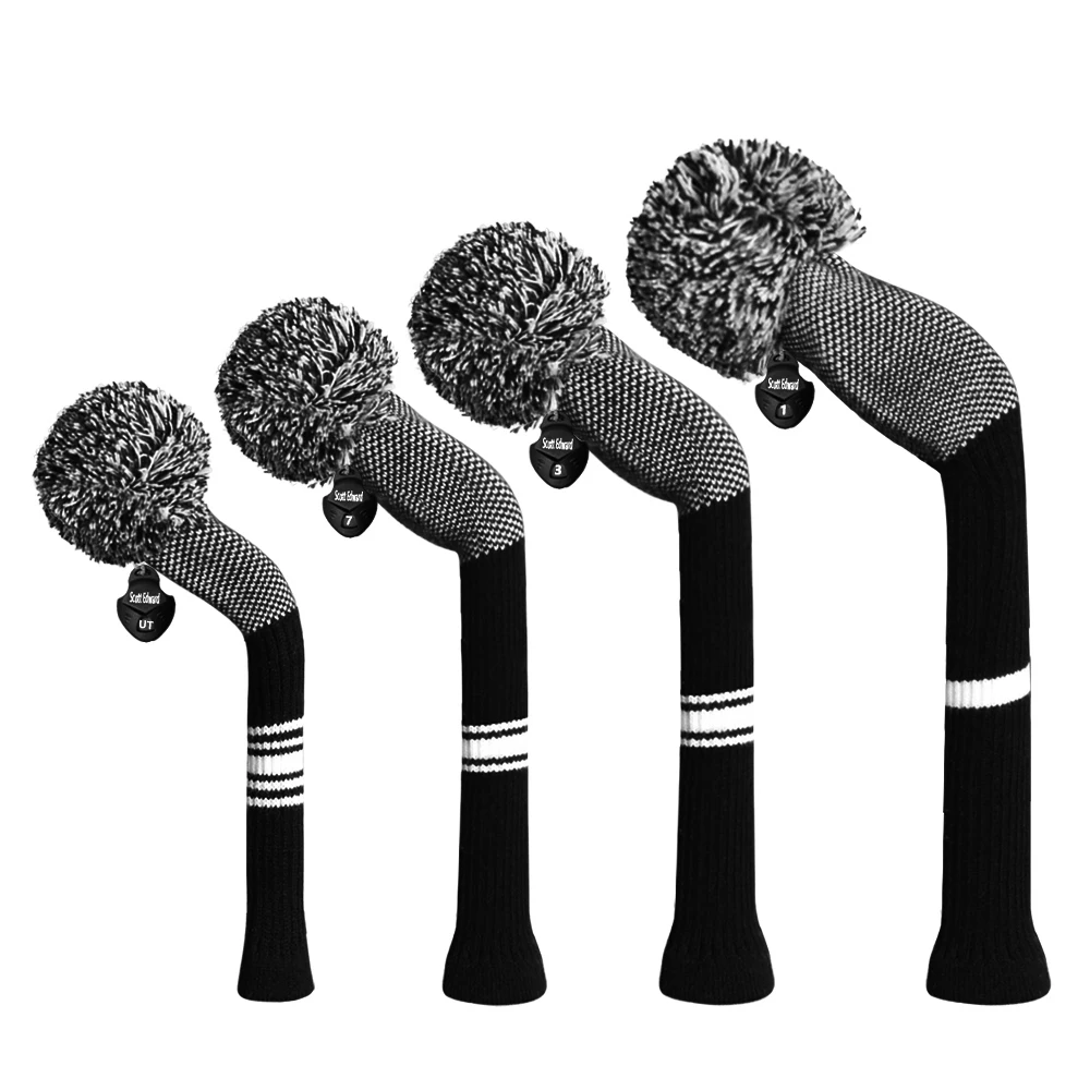 Новинка 2021 года стильные головные уборы для гольфа набор из 4 шт. водителя