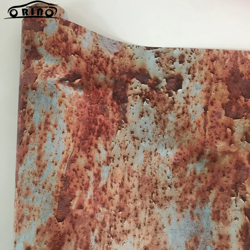 Расти Автомобильная фольговая пленка ржавчины камуфляжная наклейка бомба винил