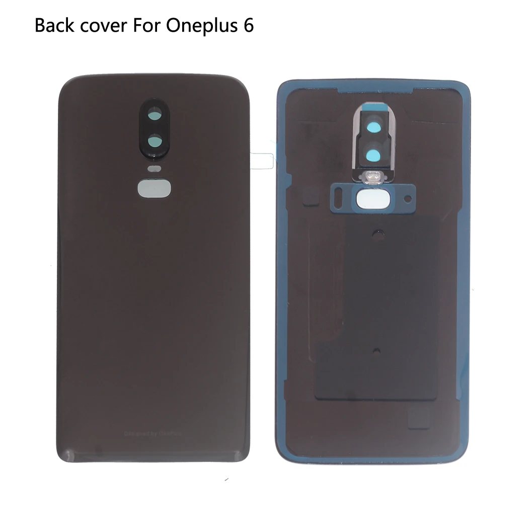 

Original Back Glass Cover Oneplus 6 6T Battery Cover Door One PLUS 6 Housing Rear Panel Case Oneplus 6T Back Battery Cove