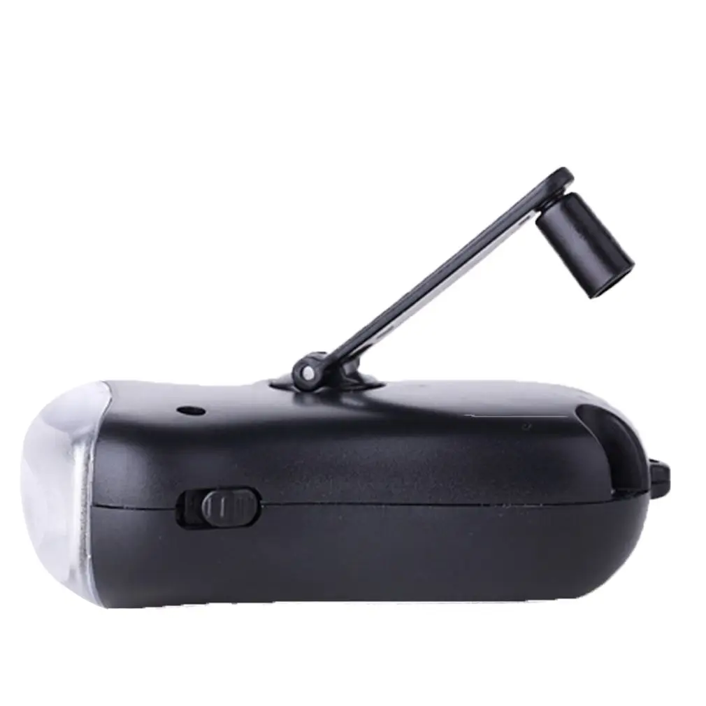 

New Mini 3 LED Solar Powered Hand Crank Flashlight Rechargeable LED Emergency Tent Camping Torch Light Portable for Outdoors Use