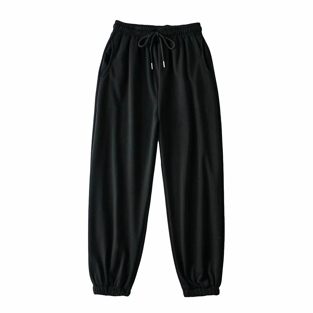

Toppies 2021 Autumn Women Sweatpants High Waist Jogger Pencil Pants Casual Ankle Length Trousers Streetwear