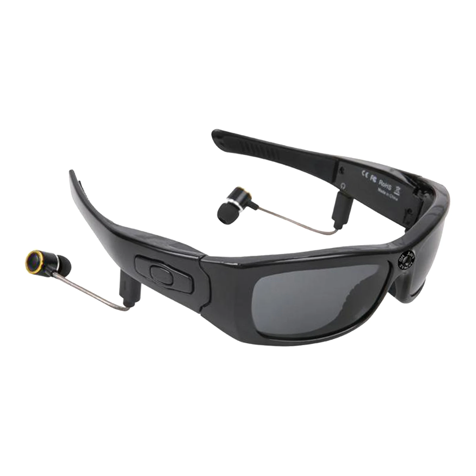 

Wearable Smart Bluetooth Sunglasses Headphone Headset HD Camera Wireless