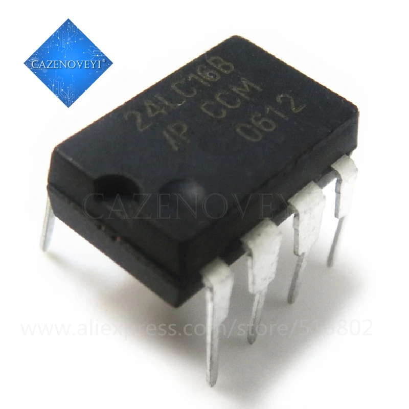 2 шт./лот 24LC16 24LC32 24LC64 24LC128 24LC256 24LC512 24LC1025 25LC1024 24C65 24C162 DIP-8