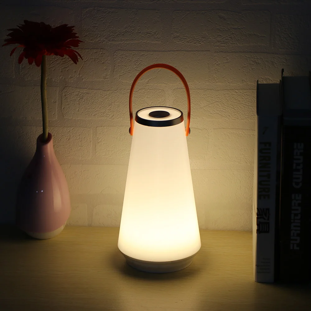 

LED Night Light Camping Outdoor Emergency Light Portable Lanterns Wireless Table Lamp USB Charging Cable Touch Switch Hiking