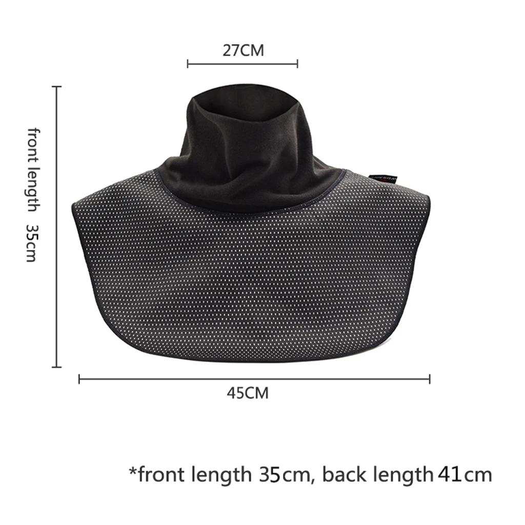 Thermal Bike Neck Warmer Motorcycle Chest Gaiter Shoulder Wrap Neckerchief Mask Scarf Beanie Tippet for Women Men | Красота и