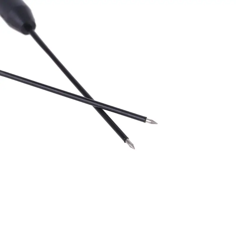 

1 Pair Multimeter Piercing Needles 1mm Rigid Backprobe Pin Set Non Destructive Probe for 2mm Test Leads