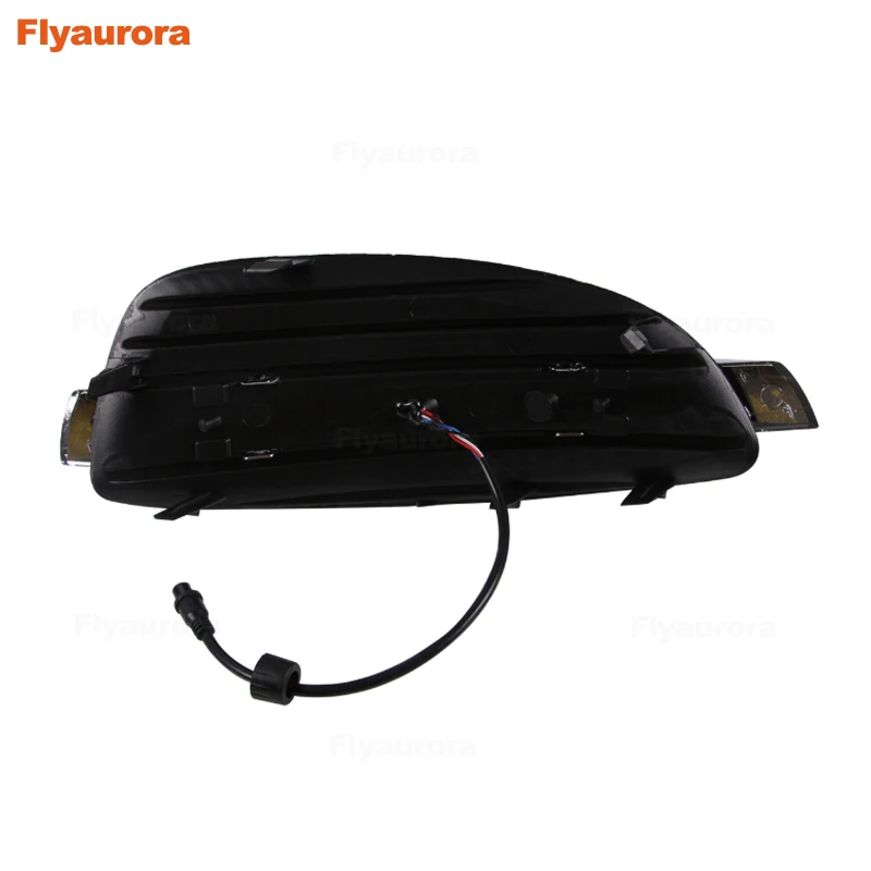 1 пара Автомобильный светодиодный Габаритные огни DRL Противотуманные фары