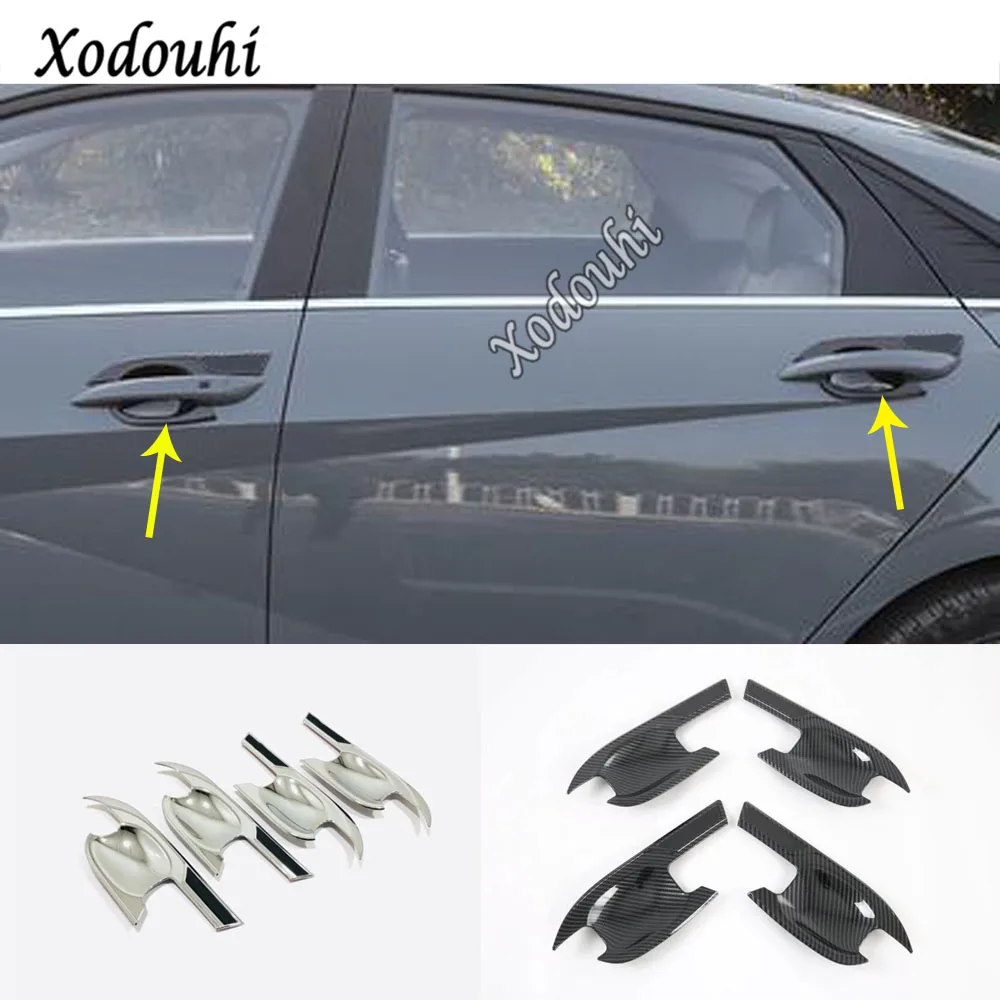 Для Hyundai Elantra Avante 2021 2022 крышка кузова автомобиля Стайлинг обнаружитель отделка
