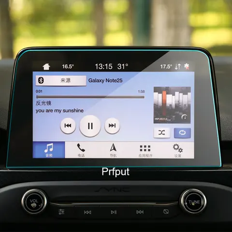 Для Ford focus 2019 2020 автомобиль GPS навигации пленка ЖК-дисплей экран защитная пленка из закаленного стекла с защитой от царапин пленка аксессуары ремонт