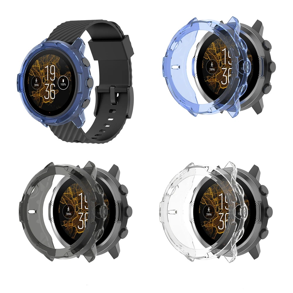 

Case For SUUNTO 7 Watch Cover Tpu Plating Screen Protector Case Smart Watch Electroplated Plated Protective
