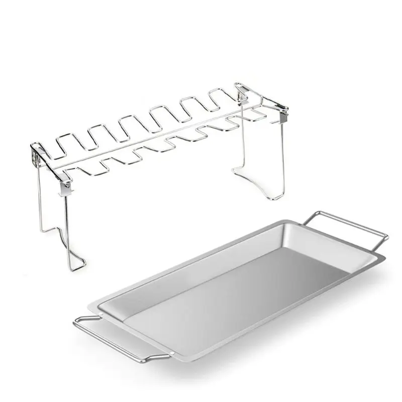 Инструменты подставка для ножек в форме крыла курицы гриля духовки из