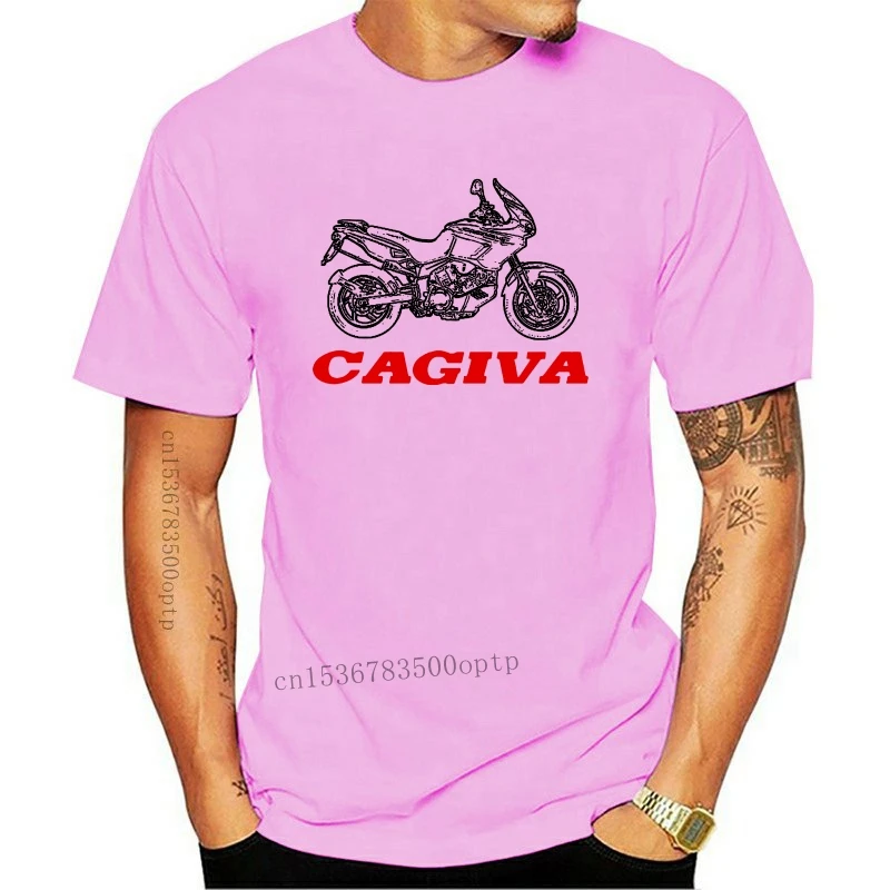 

Cagiva Essentials Men's Loose-fit Short-sleeve Crewneck T-shirts Tee