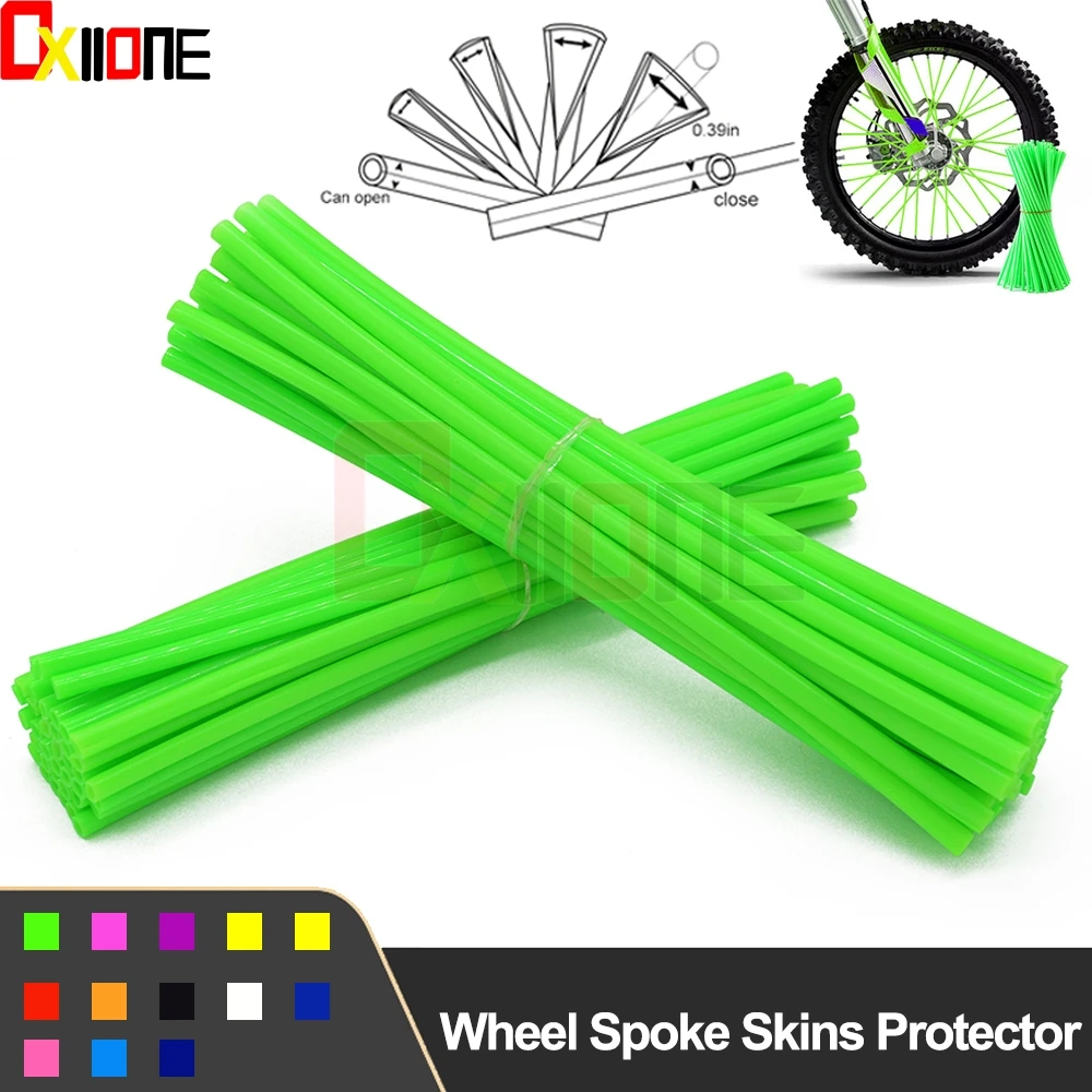 Протектор колеса мотоцикла для мотокросса обшивки трубы Kawasaki KX KLX KDX 65 85 100 125 150 250