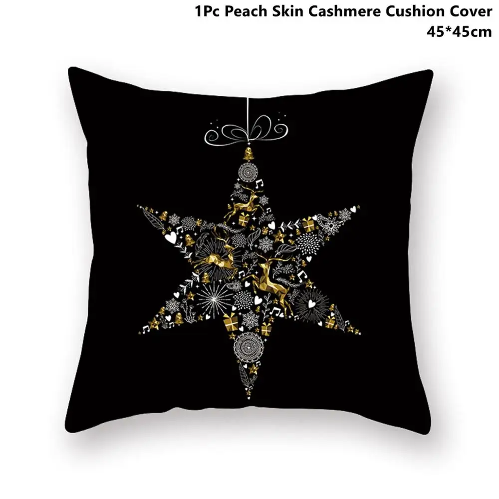 Xmas Pillowcase 15 Taop Рождественское украшение для дома Рождественские Подвески Висячие украшения Рождественская наволочка Deco Noel Navidad подарок на год - Цвет: Xmas Pillowcase 15