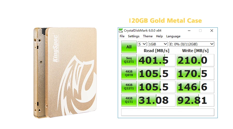 KingSpec SSD 480gb SSD hdd SATA III 500 Гб ssd 960 ГБ 1 ТБ SSD Внутренний твердотельный накопитель из золотистого металла для настольных ПК подарок