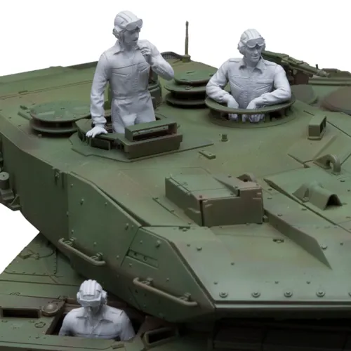 1/35 современные танкеры (3 танкера без бака) набор для сборки фигурок из смолы |