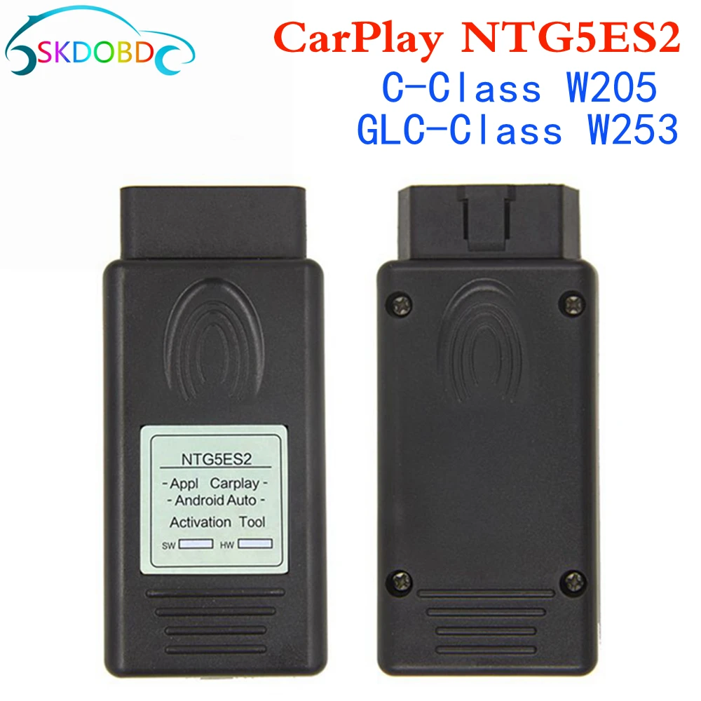 Newest NTG5ES2 for Apple CarPlay and Android Auto Activation Tool for Mercedes/Benz NTG5 ES2 OBD Interface