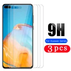 Закаленное стекло для huawei P20, P30 pro, P40 lite, E, P40 pro plus, 3 шт.