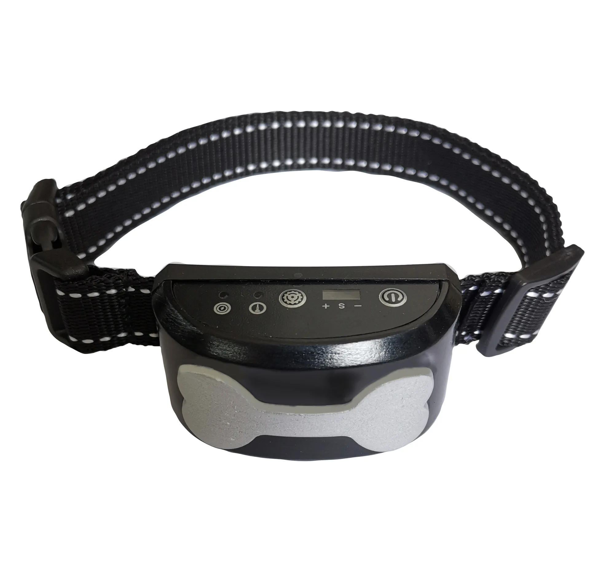 

Dog Anti Bark Collar Waterproof With Beeps And Vibration Electric Shock Anti Barking No Bark Training Collar Chargeable