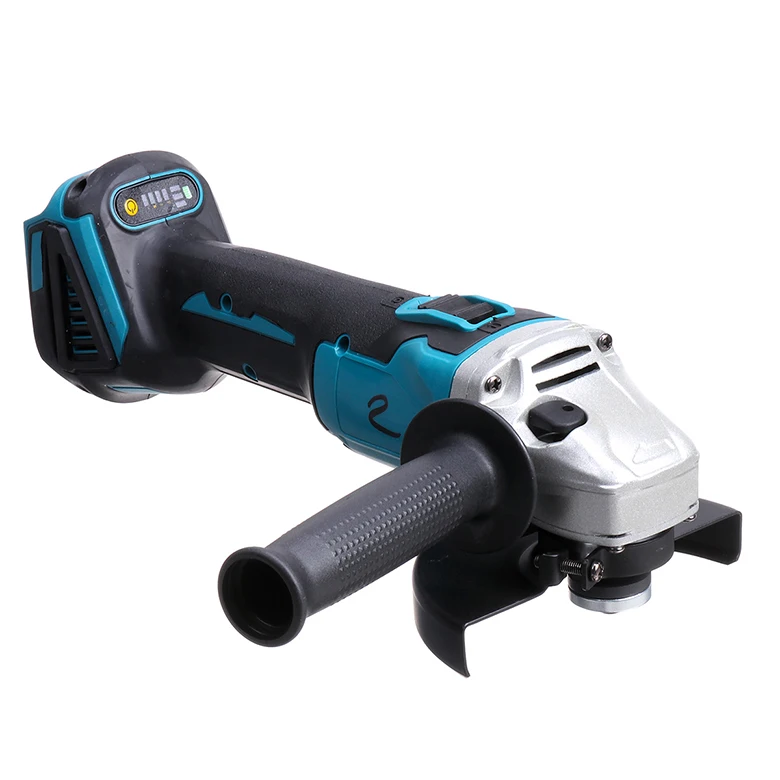 

125/100mm Brushless Cordless Impact Angle Grinder Aluminum Head Power Tool Cutting Machine 4 Speed Polisher For Makita Battery