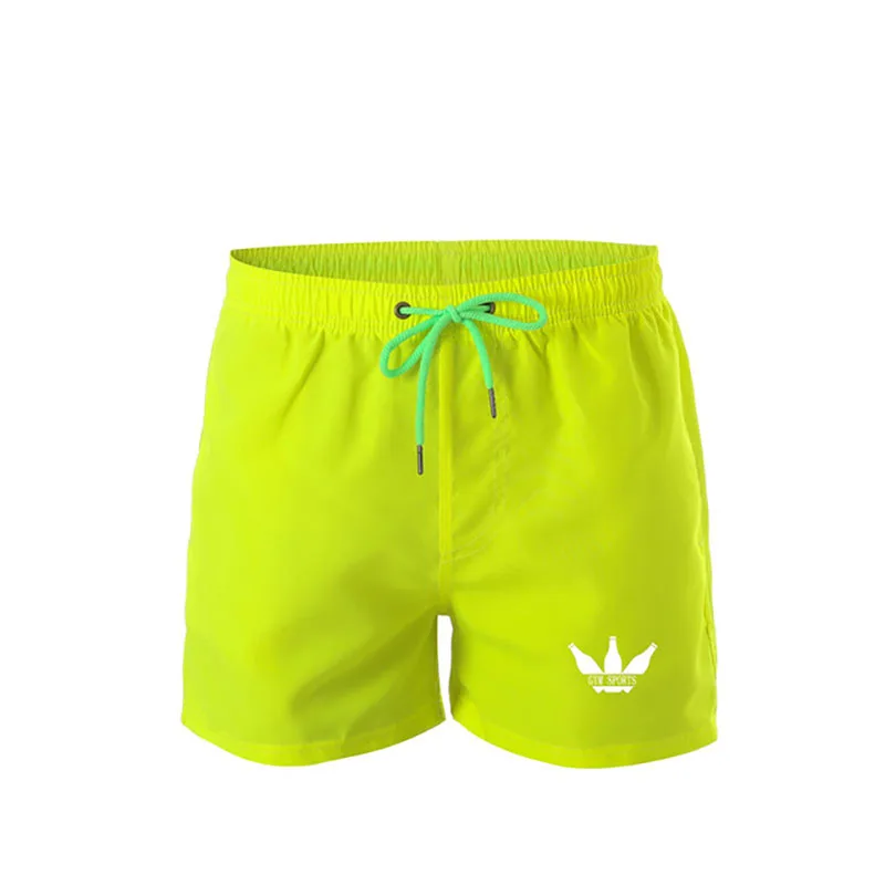 

Brand printing men's beach walking quick-drying pocket swimming shorts summer leisure bathing beach surfing boxing shorts