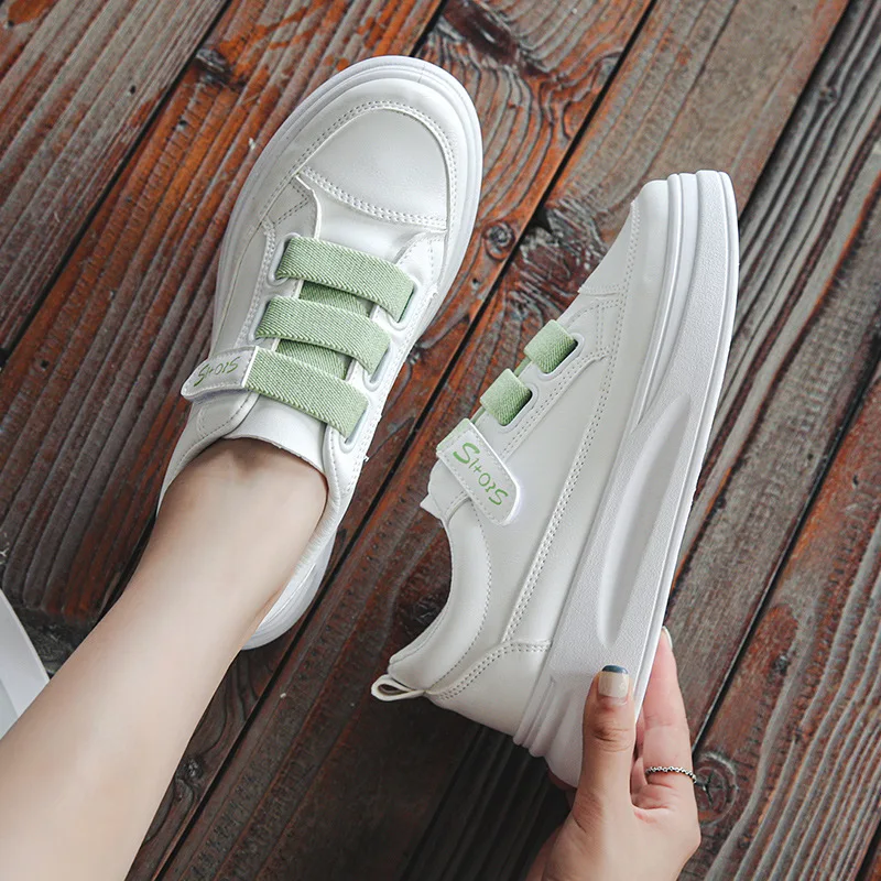 

Jookrrix 2020 Women Autumn Female Fashion Casual Sneakers For Women Brand Comfortable Shoes Lady Pu Leather Shoes ZC2247