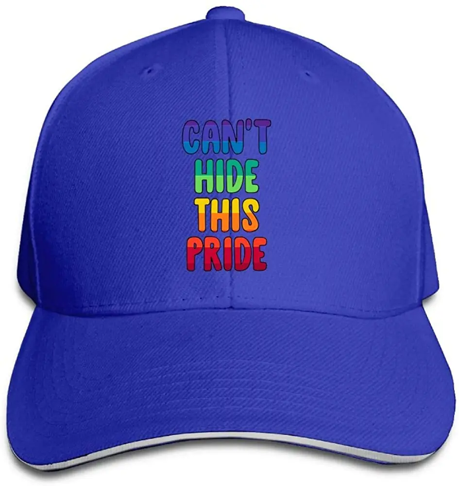 

Can't Hide This Pride Unisex Trucker Hats Bill Baseball Hats Sandwich Hat