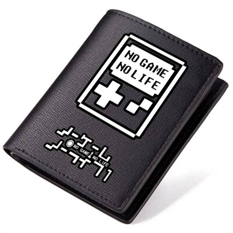 Высокое качество аниме без игры жизни PU кожаный женский длинный кошелек Carteira