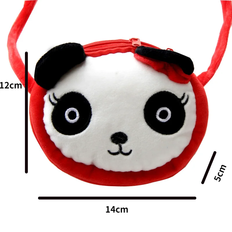 Милый детский кошелек для мелочи Мультяшные плюшевые сумки-мессенджеры милые