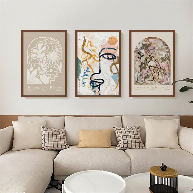 

Vintage Painting Matisse Picasso Exhibition Canvas Poster Abstract Female Nude Print Modern Gallery Wall Art Picture Home Decor