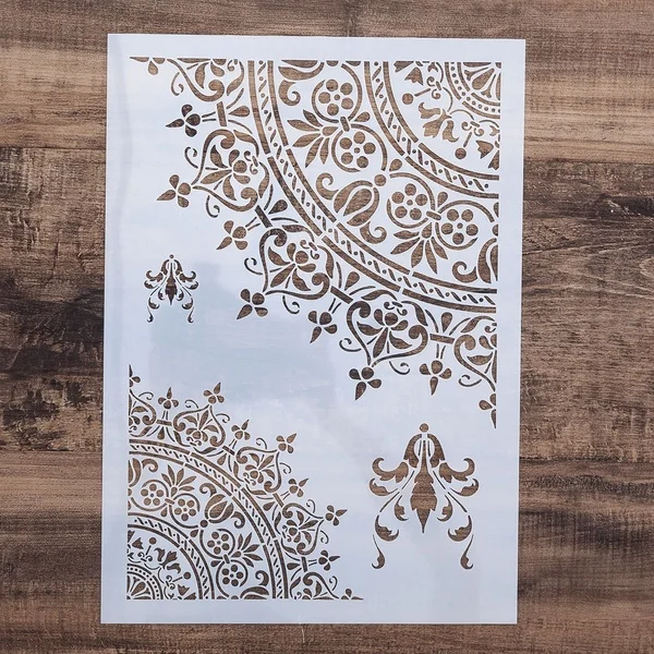 

A4 A3 A2 Size DIY Craft Mandala Stencil For Wall Painting Scrapbooking Stamping Stamp Album Decorative Embossing Paper Card