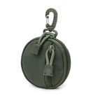 Новый Круглый Тактический кошелек LKEEP, портативный карман для монет и ключей для охоты, пояс с зажимом, сумка для уличных аксессуаров, кошелек для повседневного использования