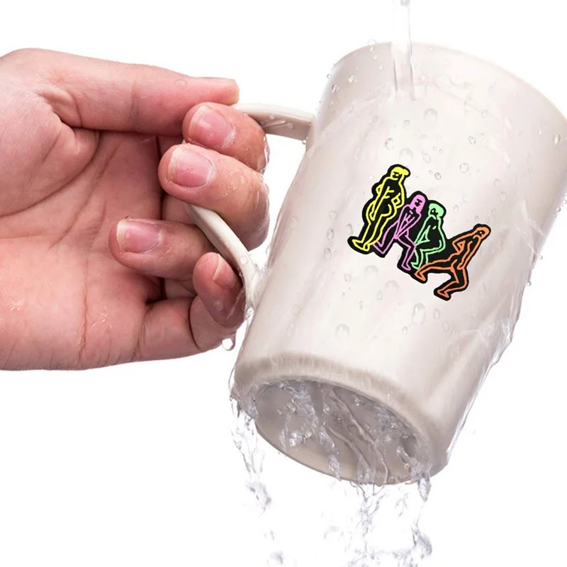 50/75 шт неоновый светильник наклейки подарки игрушки для детей аниме животные