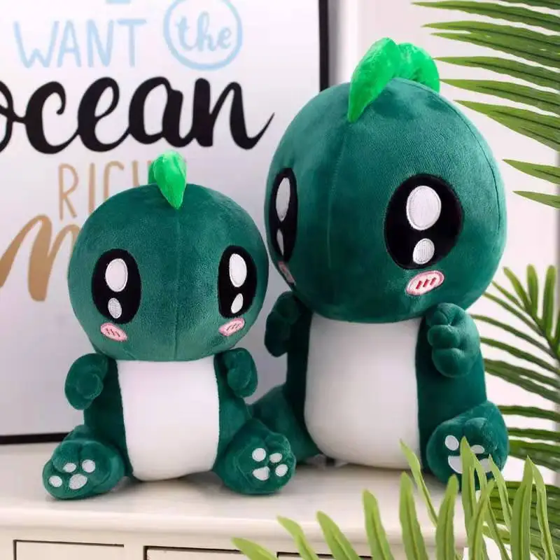 Милый динозавр плюшевые супер мягкие игрушки Kawaii мальчик подарок на день рождения для девушки японский чучело животных уголок био мультфильм детские подушки