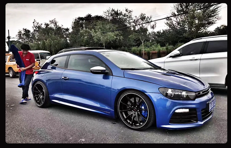 Для V W Passat B7 Sagitar Scirocco Beetle Bora Ctrek CC EOS зеркальная крышка s Матовая Серебристая