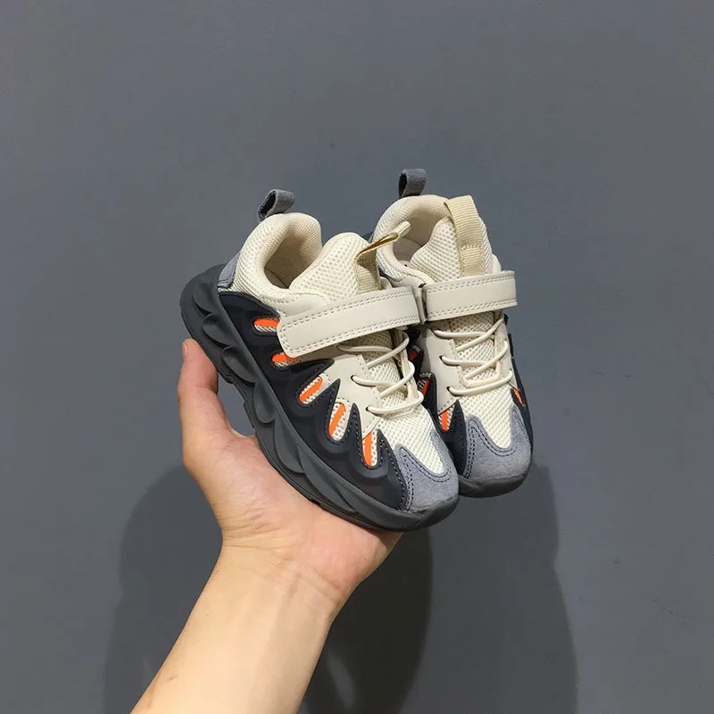 Girls Sneakers 2019 Spring Autumn Children Shoes Black School for Boys Boy Kids | Детская одежда и обувь