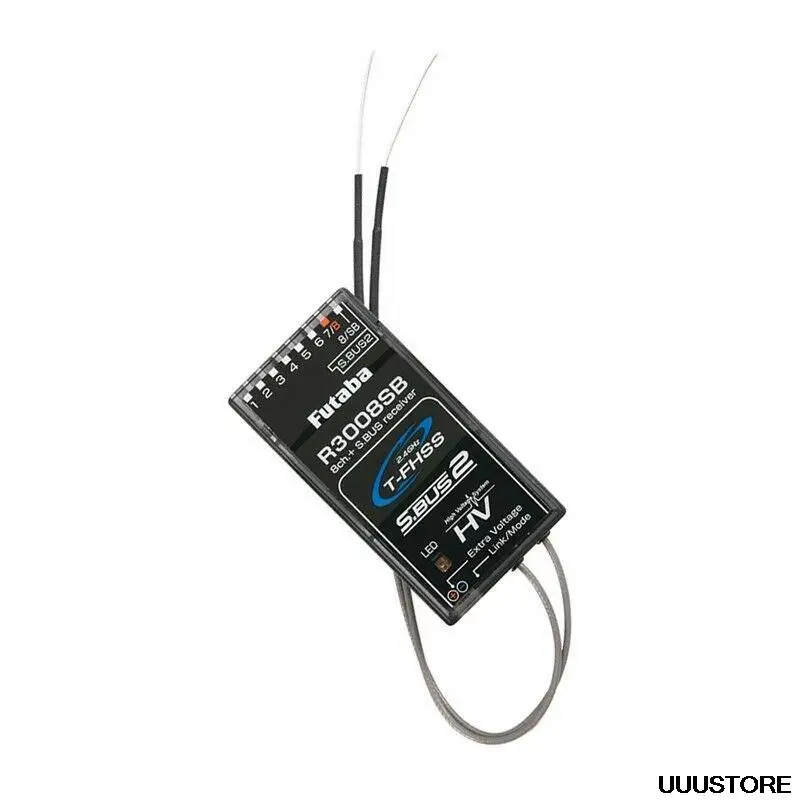 Futaba R3008SB 2 4 ГГц FHSS Sbus телеметрический Квадрокоптер Дрон приемник 10J FUTL7685 для FUTABAT10J