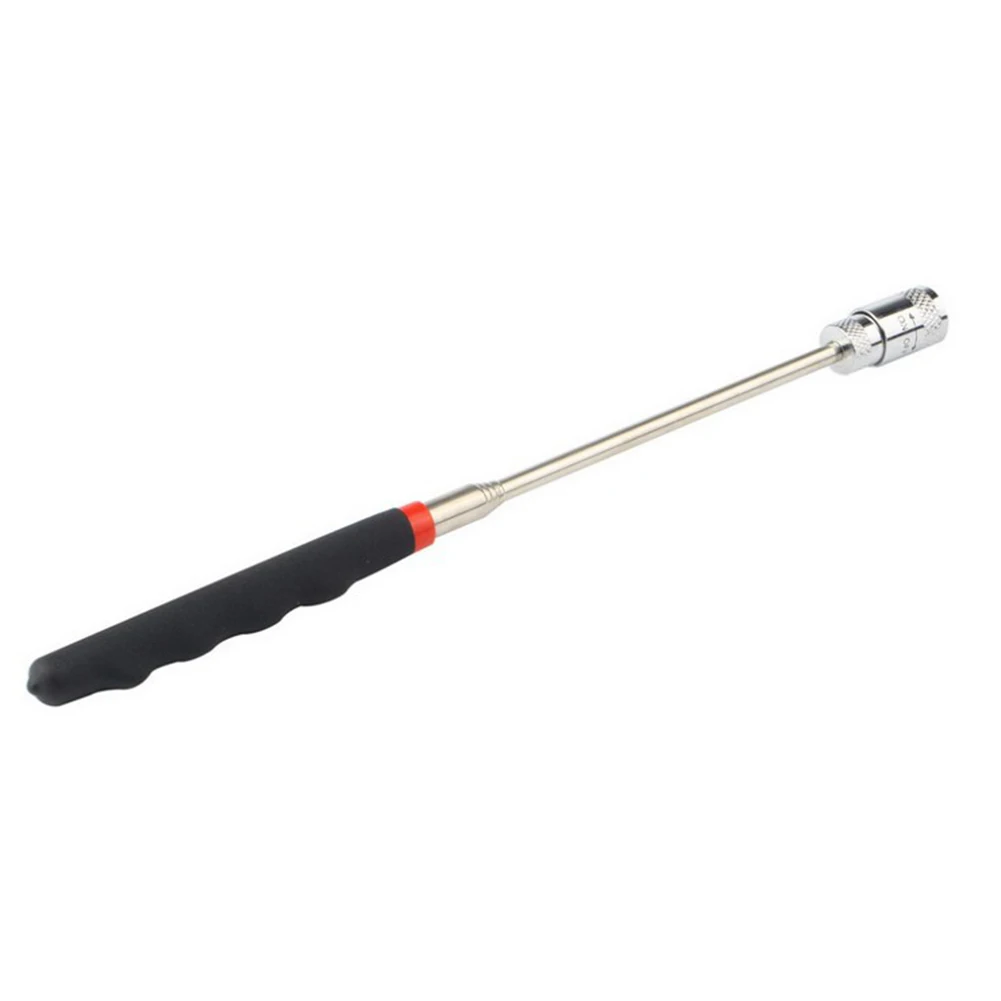 

Telescopic Adjustable Magnetic Pick-Up Tools With LED Light Magnet Long Extendable Long Reach 82cm Suck iron rods
