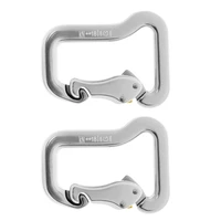 2pc safety carabiner hook clip equipment for paragliding paraglider harness gear